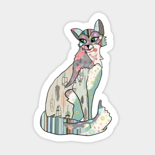 Katzenschönheit Sticker